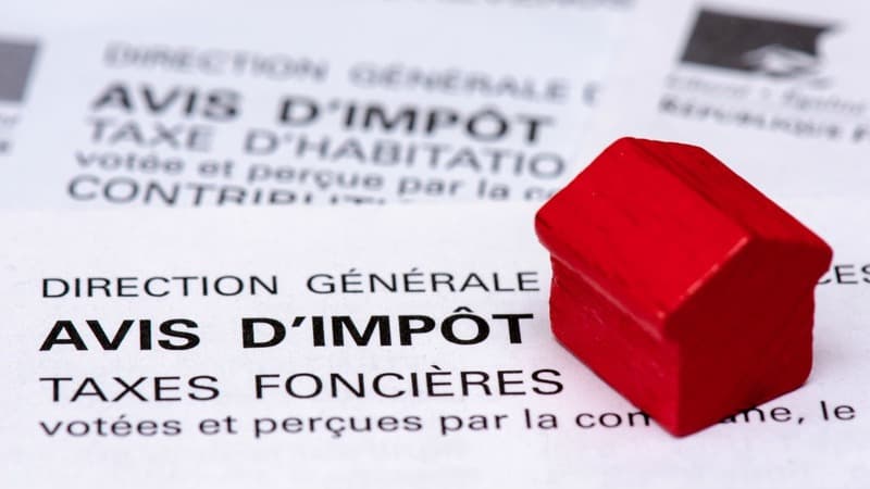 Avis d'impôt taxes foncières, France